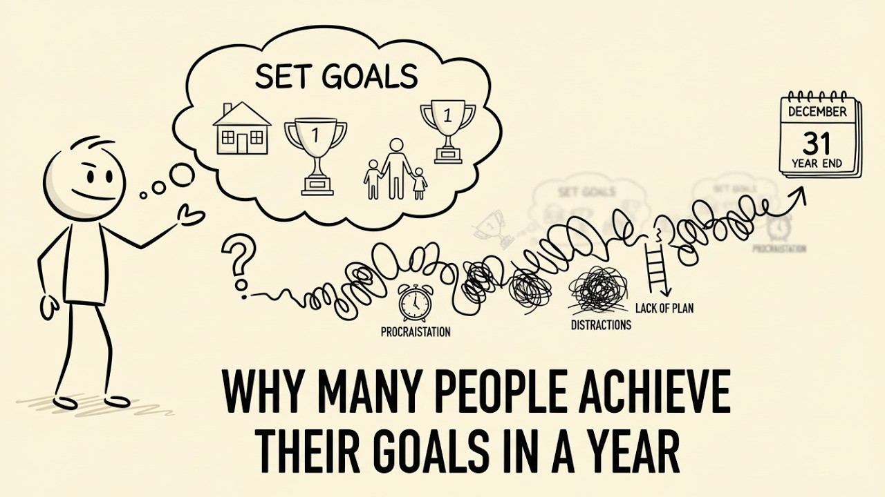 Why Many People Don't Achieve Their Goals in a Year