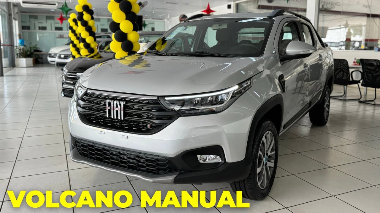 NOVA FIAT STRADA 2024 VOLCANO 1.3 MANUAL EM DETALHES