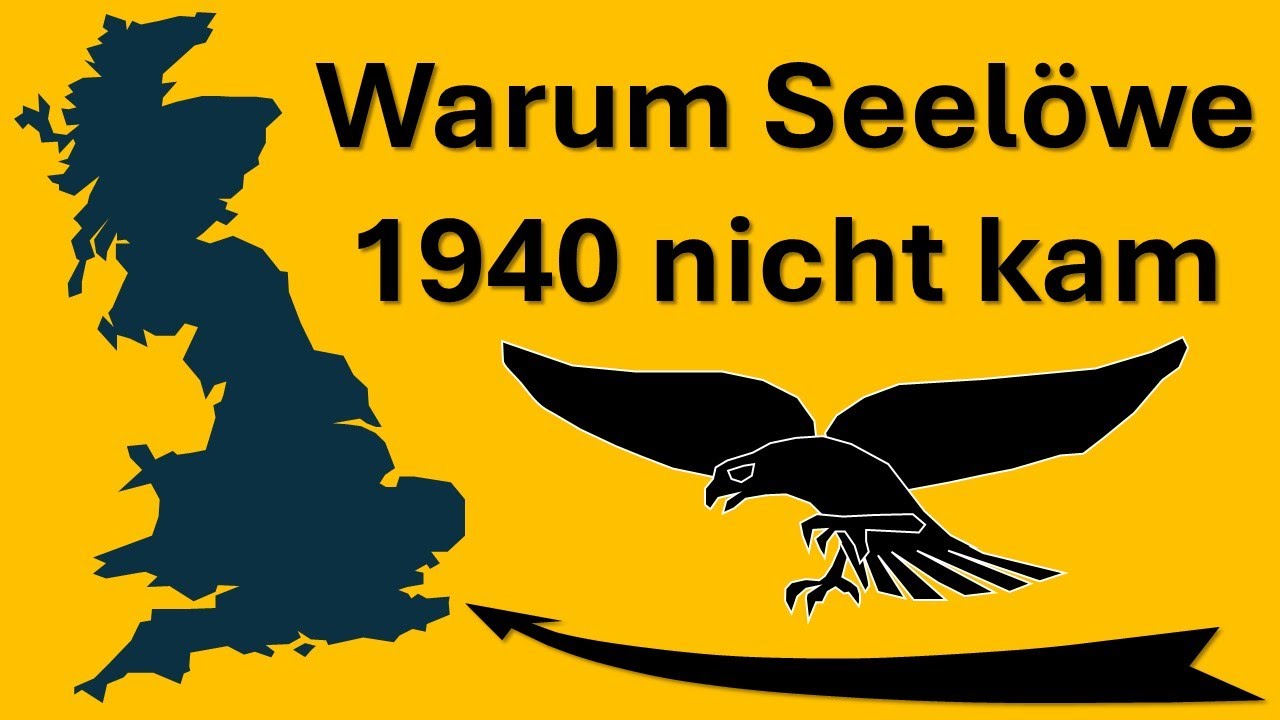 Welche Chancen hatte Seelöwe und wie Barbarossa damit zusammenhing feat. Dr. Roman Töppel