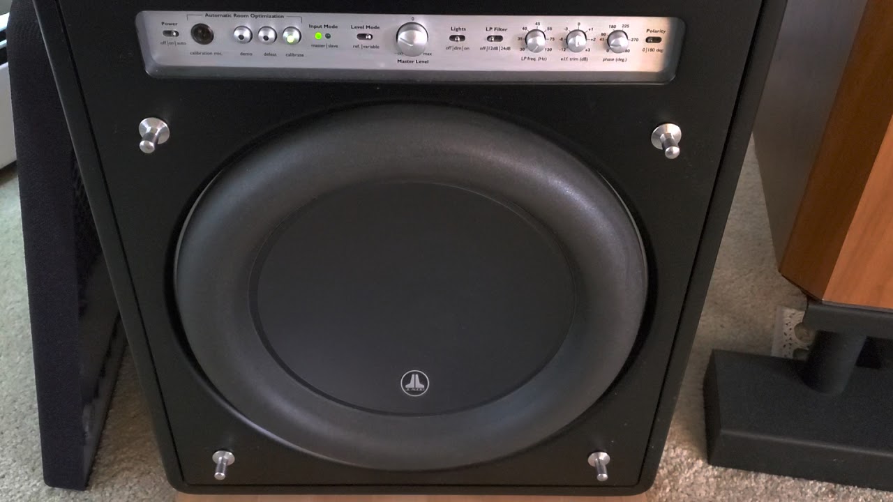 Rumble test #3 - VPI Prime WITHOUT subsonic filter (audio of subwoofer output)