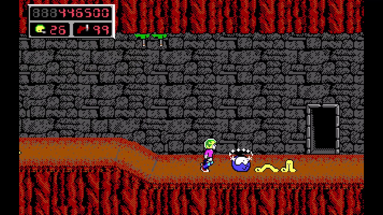 Commander Keen 4 - Secret of the Oracle: Pyramid of the Moons (1991) [MS-DOS]