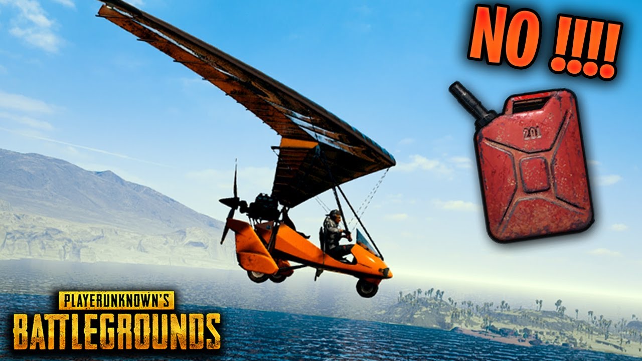 CAIGO SIN GASOLINA EN EL NUEVO *MOTOR GLIDER* - PUBG y PUBG MOBILE *increible*