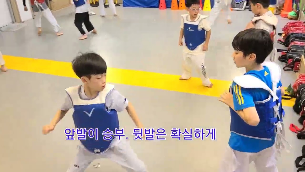 가온용인대석사태권도 겨루기 훈련
