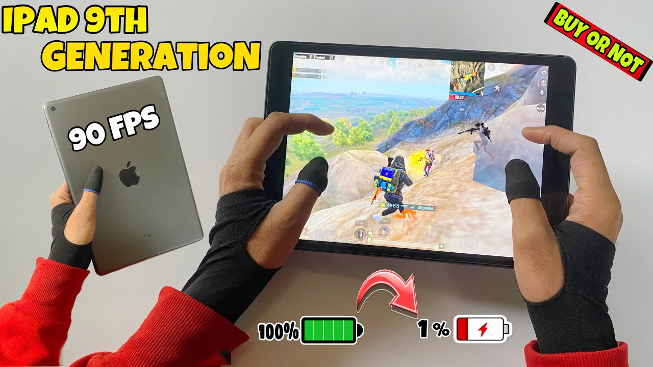 iPAD 9TH GENERATION PUBG/BGMI TEST |YOU HAVE TO GET THIS ONE