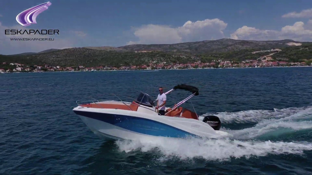 NOWA ŁÓDŹ MOTOROWA BARRACUDA 595 SUNDECK PREMIERA 2020 MERCURY F115 ELPT EFI_ESKAPADER TEAM