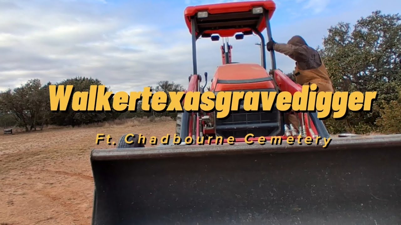 Fort Chadbourne Cemetery part 2. Digging the grave...