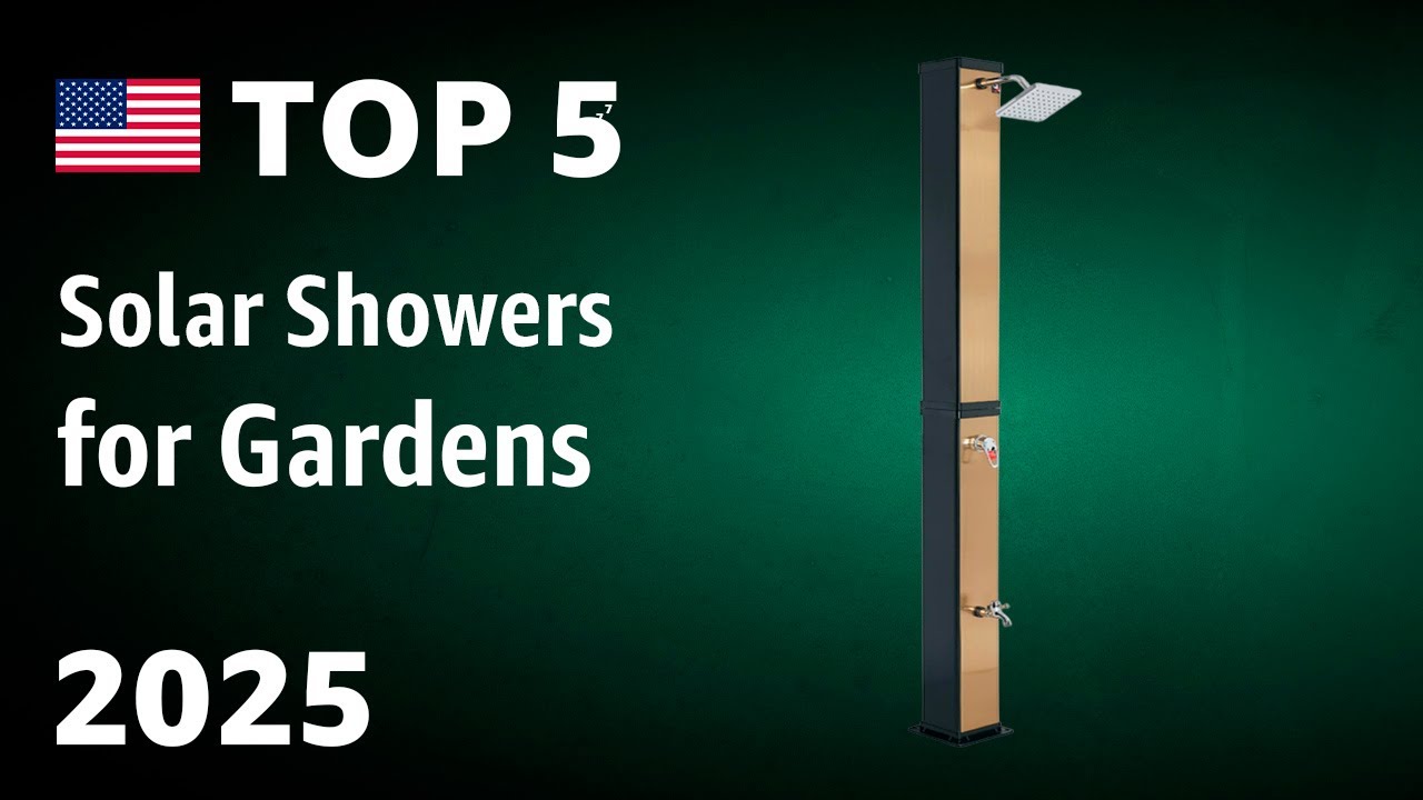 TOP—5. Best Solar Showers for Gardens 2025