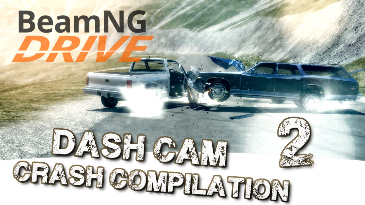 BeamNG.drive - Dash Cam Crash Compilation #2