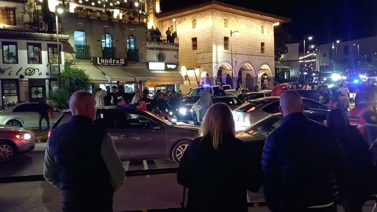 Shqiperi 1 - Serbi 0, Ja si festohet fitorja Shqiperise kunder asaj te Serbise ne Berat !