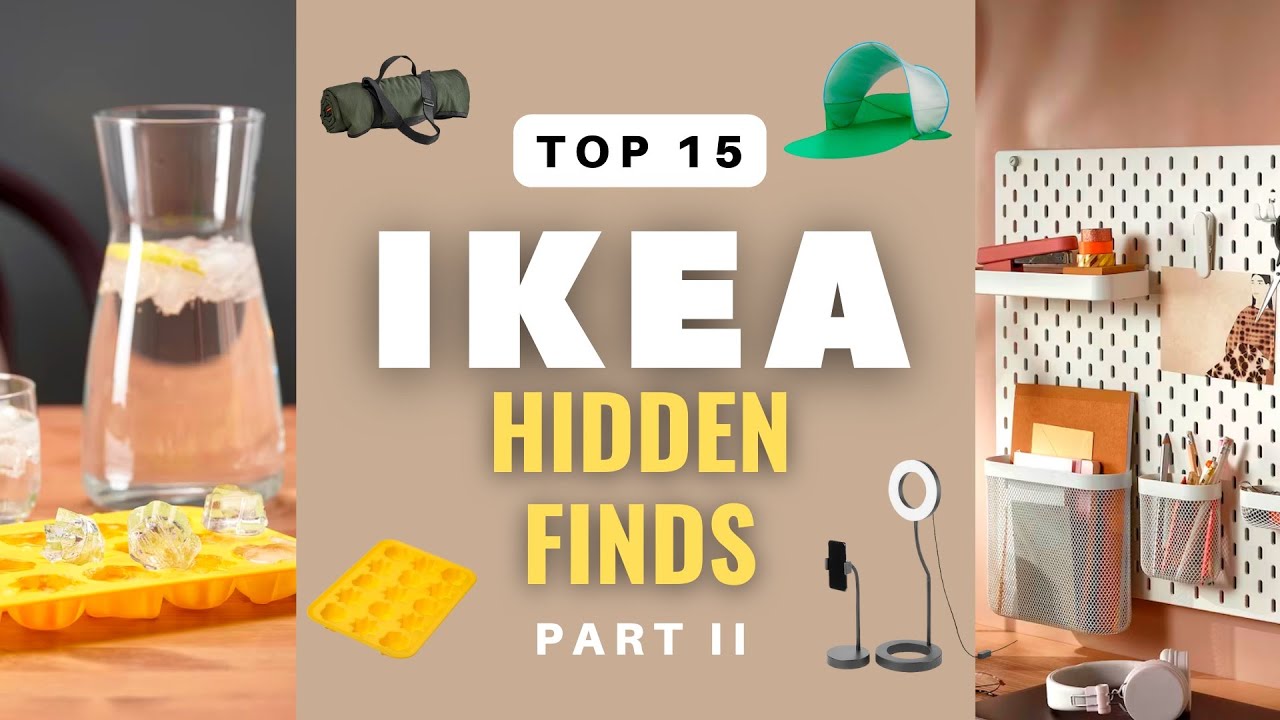 15 лучших скрытых находок IKEA II: преобразите свою жизнь с помощью этих оригинальных товаров для...