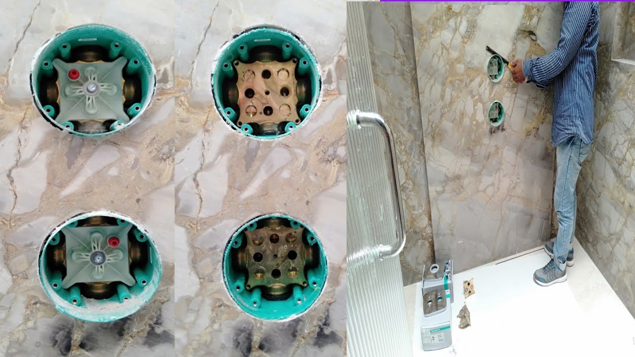 How to install HansGrohe Diverter & Thermostats Upper Body l  complete guide