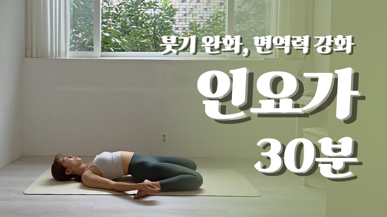 30분 인요가 💚 신장, 방광을 마사지해주는 요가 | 붓기 완화·면역력 강화 💪 | 「인요가가이드」 시퀀스 6