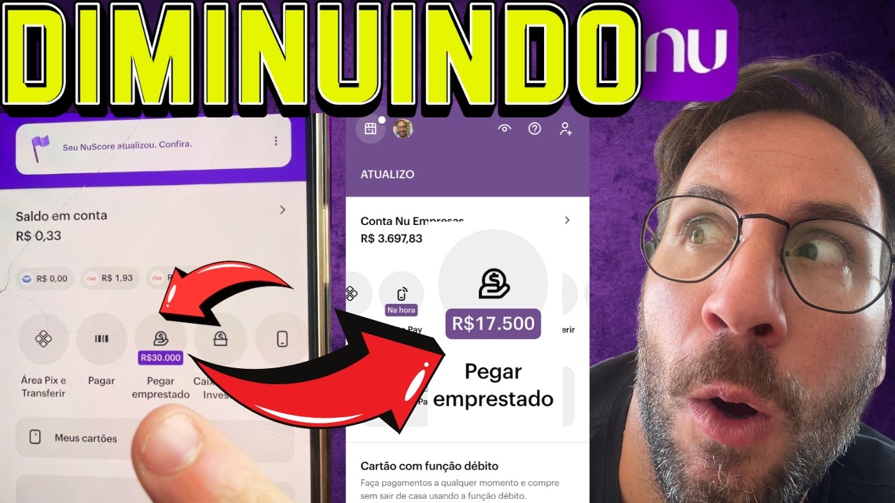Seu Empr&eacute;stimo do Nubank SUMIU? Os 4 ERROS que Bloqueiam Seu Limite Imediatamente!
