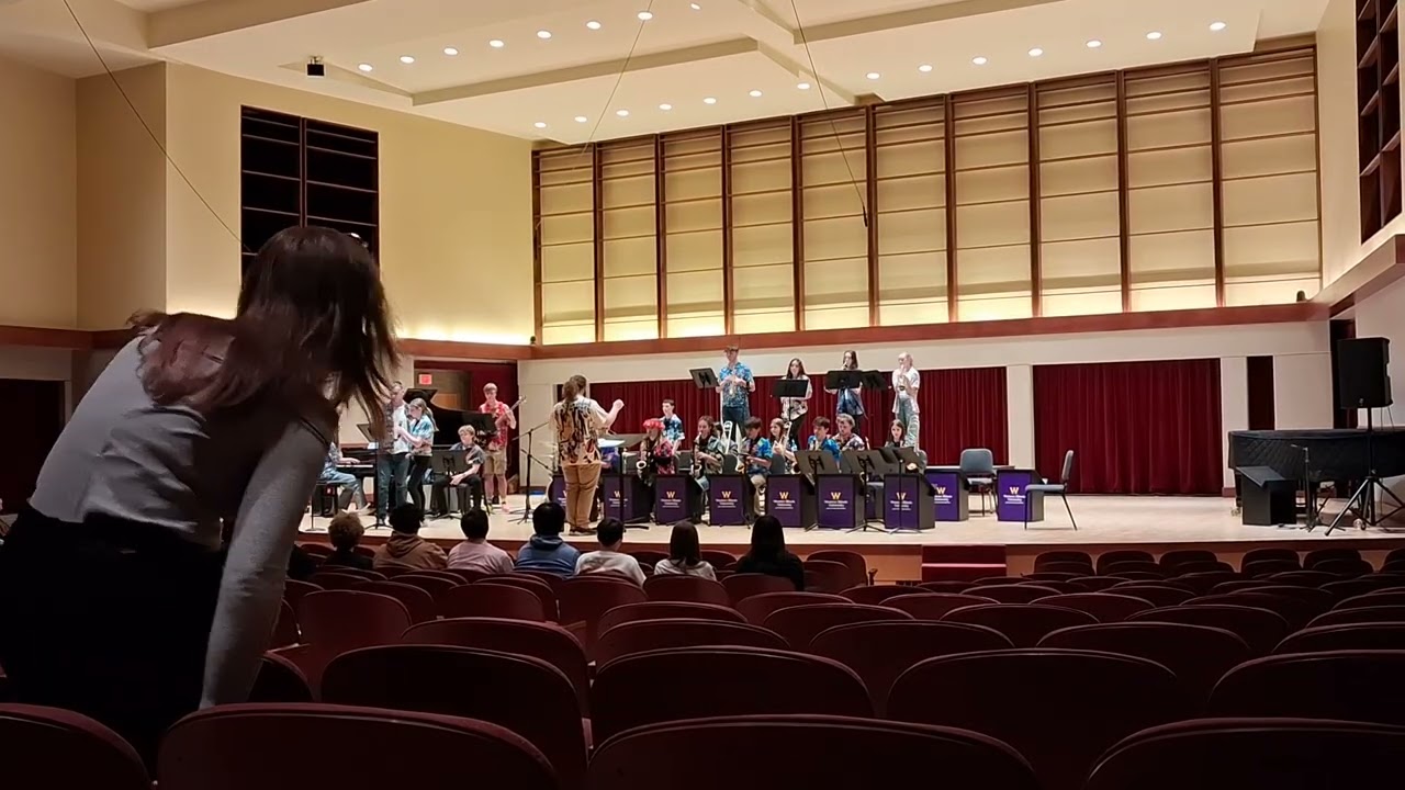 As the World Caves In, ROWVA Jazz Band,  WIU Jazz Festival,  2/14/26. Arr. by Carson Moore.