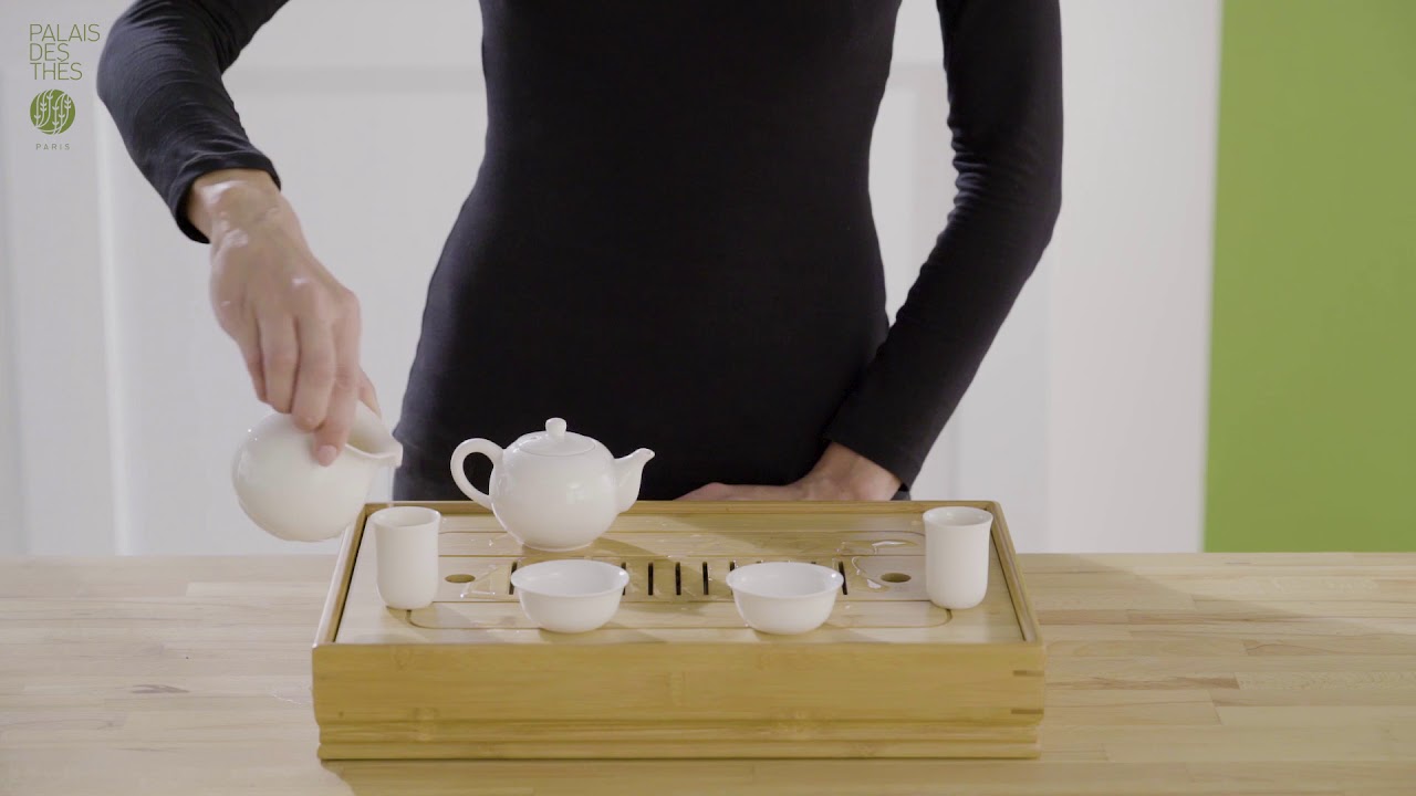 Préparation du thé au Gong Fu Cha