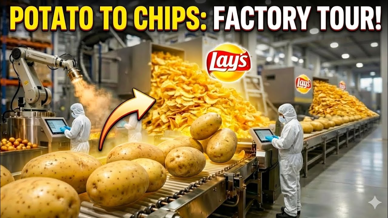 “Inside a Potato Chips Factory: Full Production Process Explained”