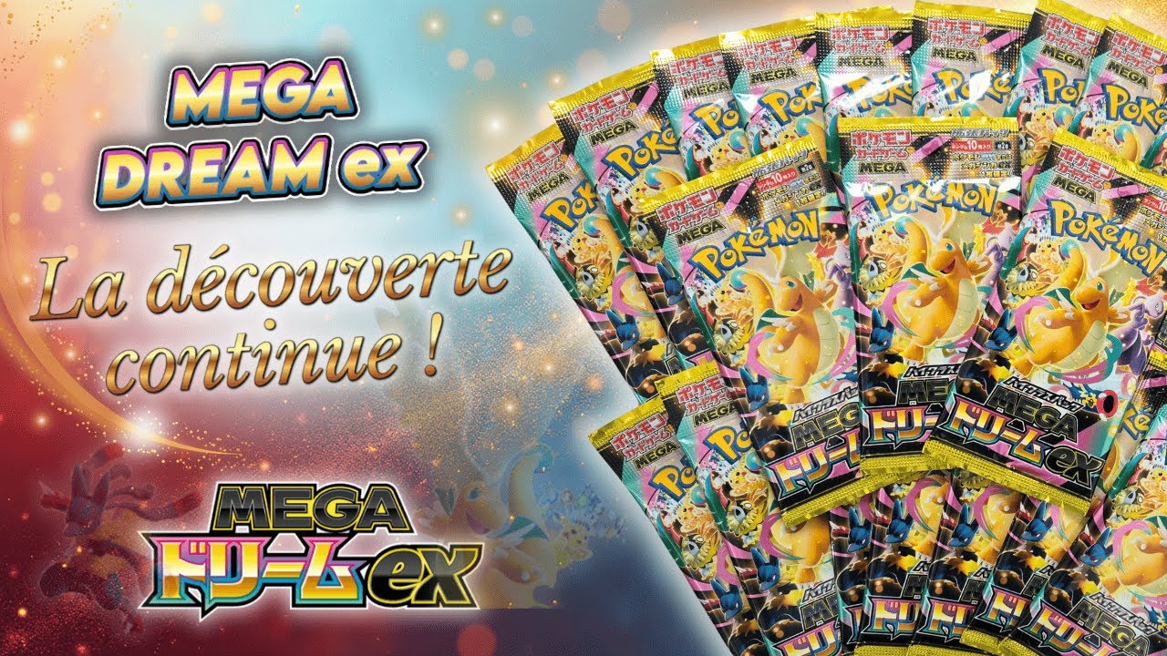 20 packs Mega Dream ex – La découverte continue ✨