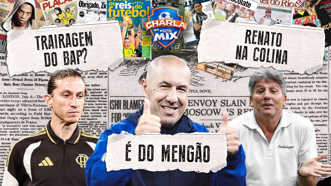 TRAIRAGEM DO BAP? JARDIM É DO MENGÃO! RENATO NO GIGANTE