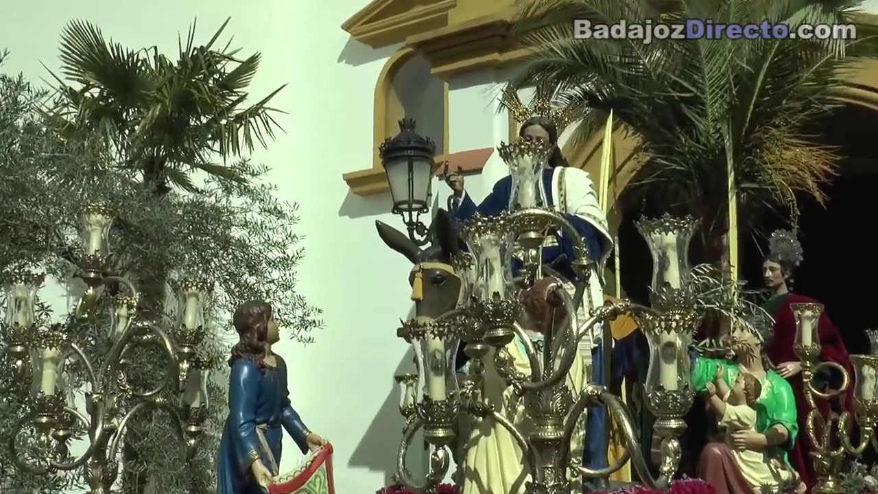 Salida de la Borriquita del Domingo de Ramos de 2018