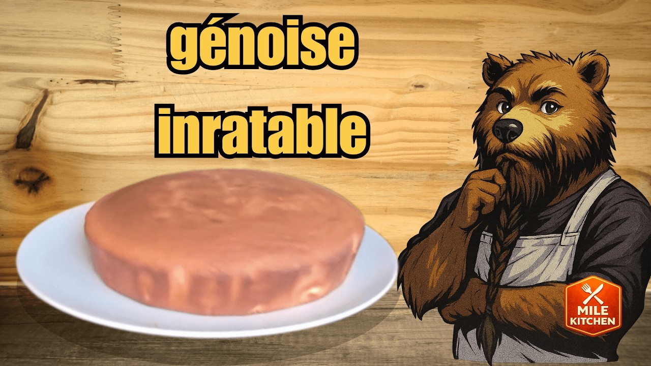 Génoise : légèreté, volume, zéro stress -  comme un chef à la maison
