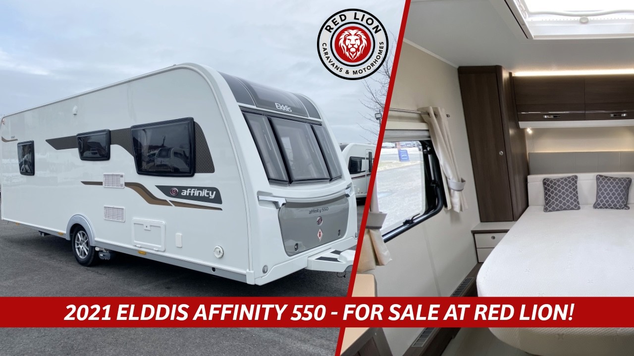 2021 ELDDIS AFFINITY 550 LUXURY CARAVAN TOUR - FOR SALE AT RED LION!