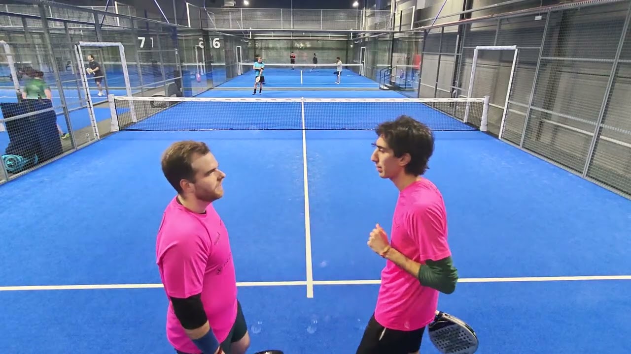Partido de pádel prime José: 6-4/6-2