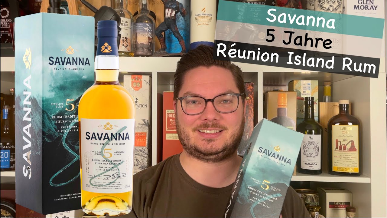 Savanna 5 Jahre Rhum Vieux Traditionnel Verkostungsvideo #rumvlog #savanna #lareunion