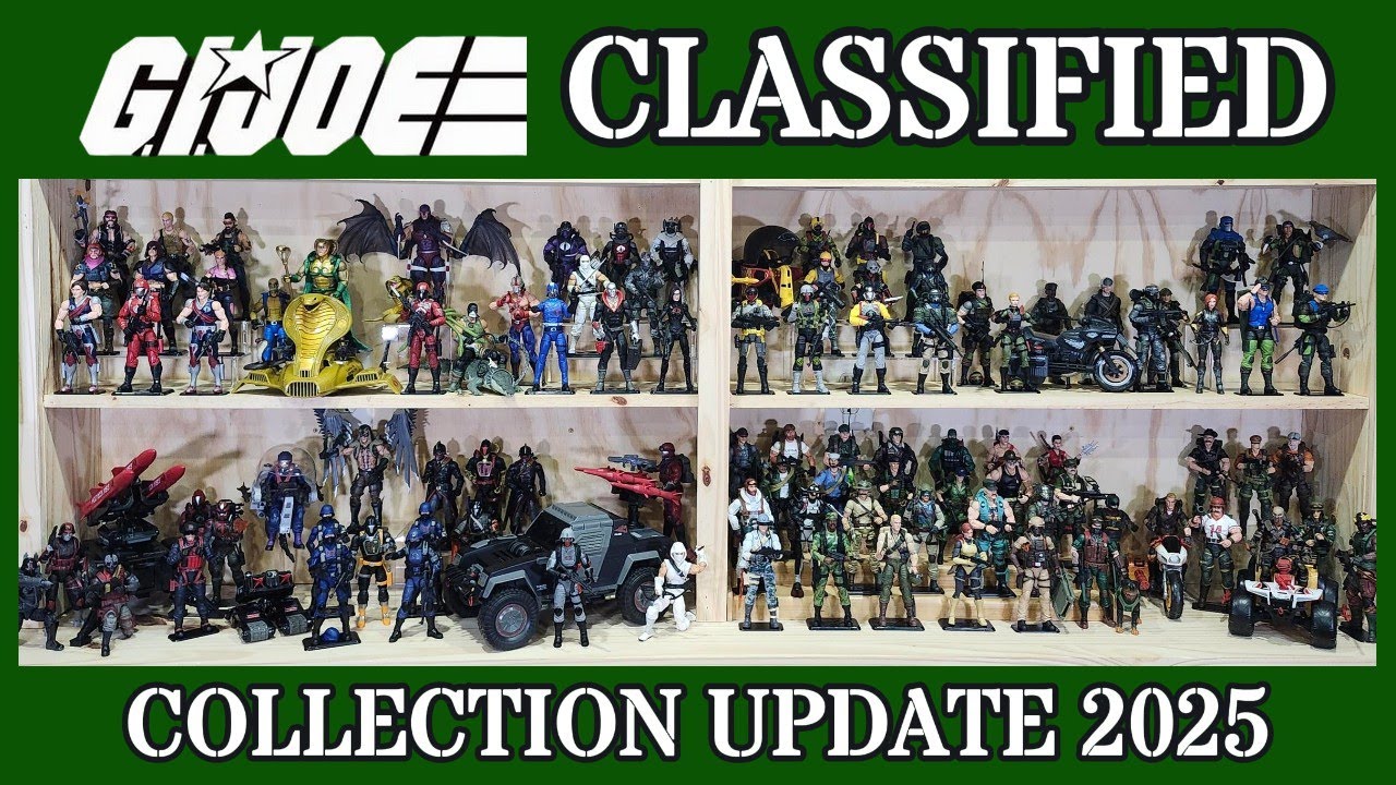 EP45 | ОБНОВЛЕНИЕ коллекции GI JOE Classified Series 2025 | Более 100 фигурок!