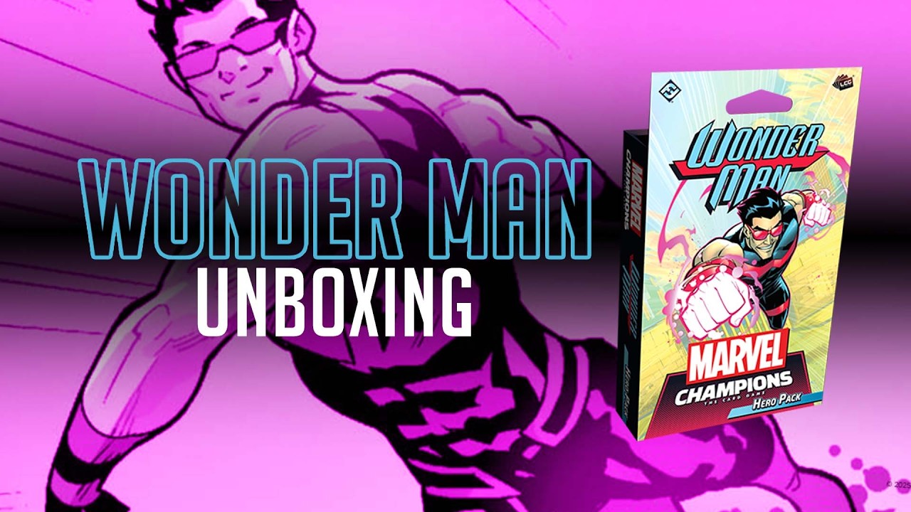 Wonder Man Hero Pack Unboxing | Marvel Champions