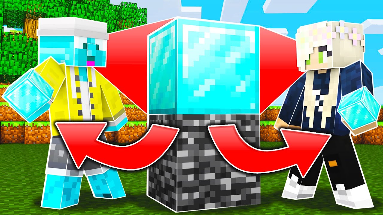 MINECRAFT, aber WIR HABEN MAGISCHE AUGEN! mit @AwesomeElina
