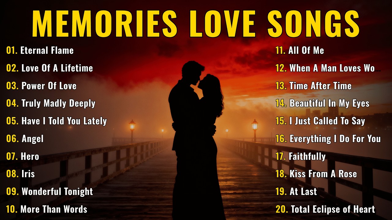 Romantic Love Songs 80s 90s 💗 Oldies But Goodies 💗 Whitney Houston, Bryan Adams, Celine Dion