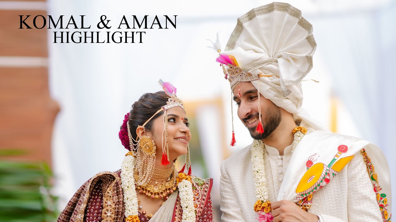 Komal & Aman || Bride Wedding Highlight || Viyafilms
