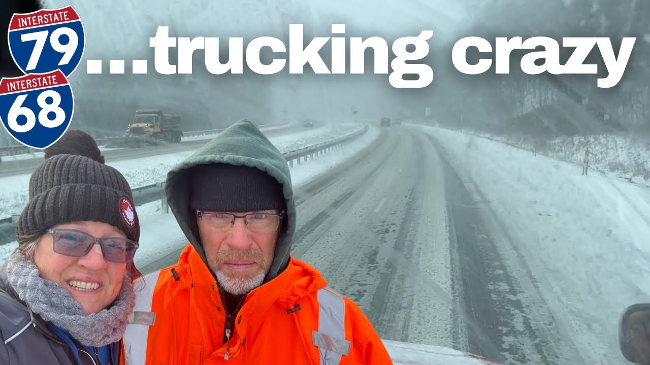 Trucking Crazy - Driving Semi in Winter Storm