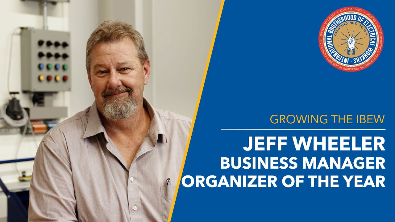Organizing Business Manager of the Year Profile - Jeff Wheeler