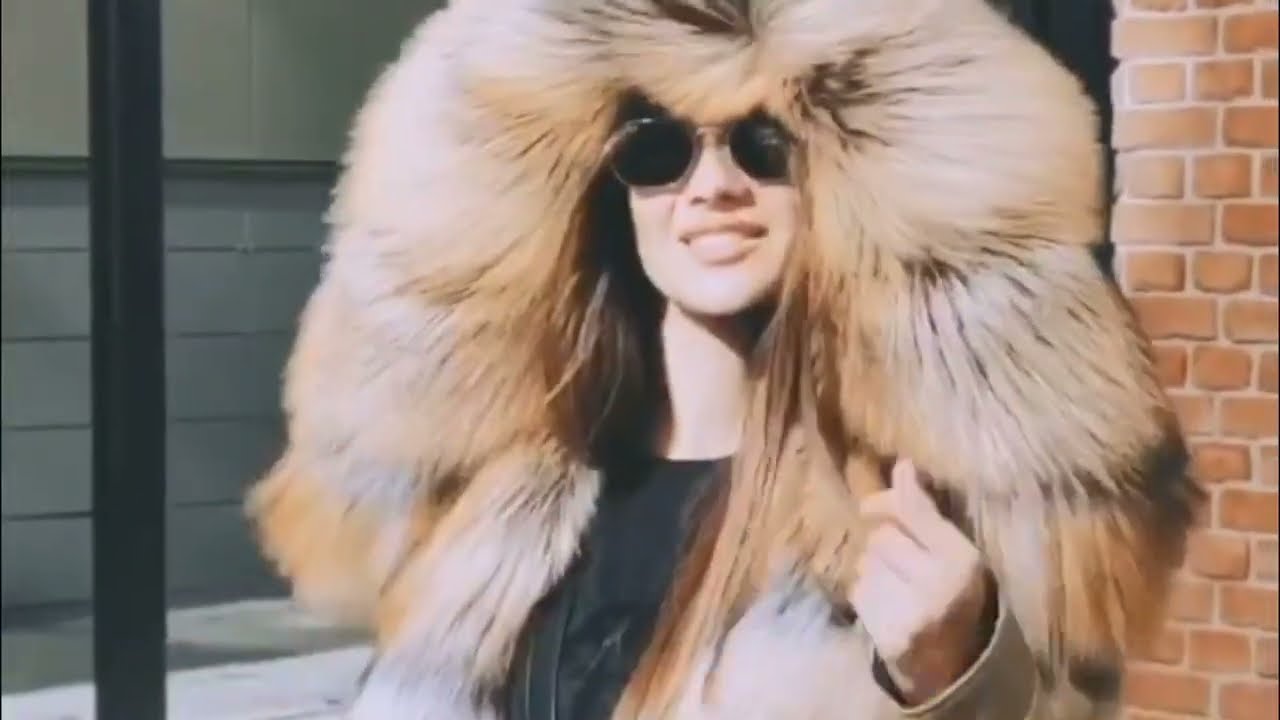 Huge Fur Coats Make Feel Fantastic