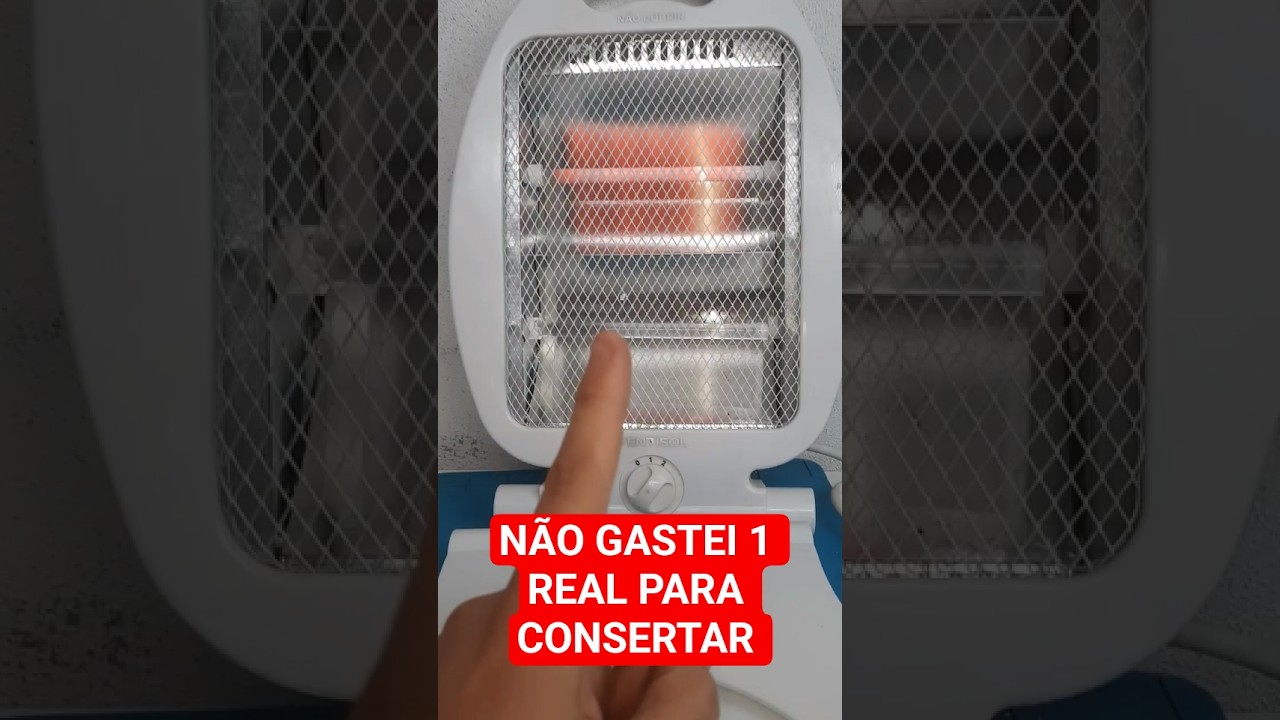 Aquecedor port&aacute;til n&atilde;o aquece Ventisol #aquecedor #ventisol