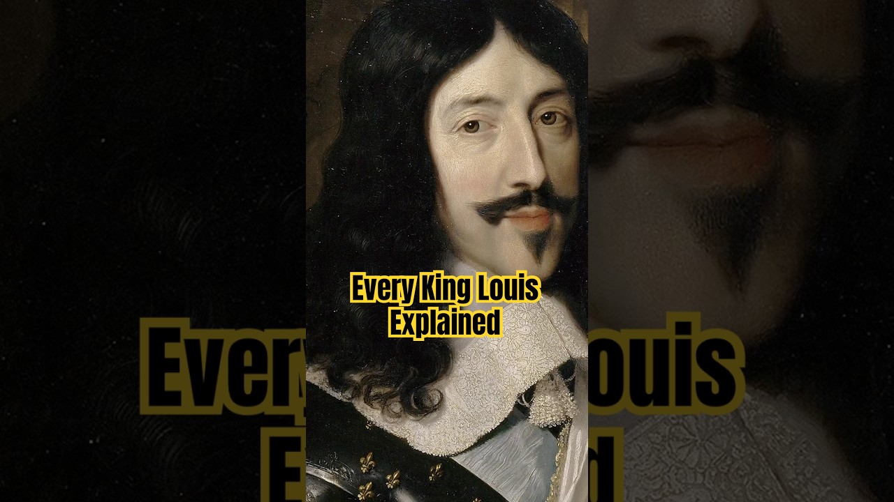 All the King Louis&rsquo; of France Explained #history #frenchhistory