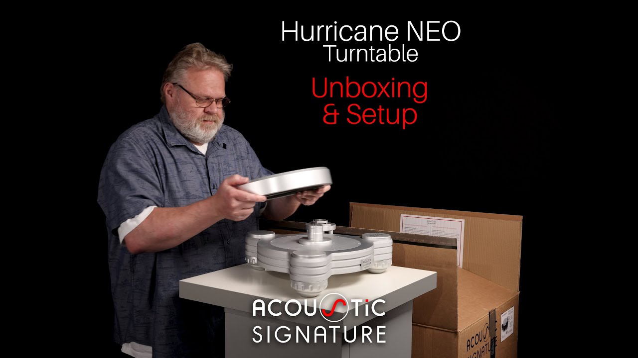 Hurricane NEO Turntable: Unboxing & Setup – Acoustic Signature
