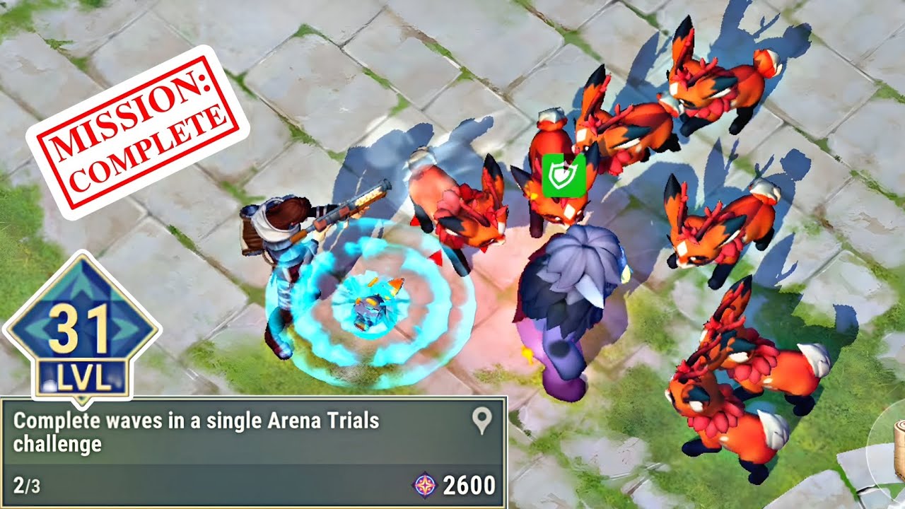 Single arena trials 3_stage challenge complete.