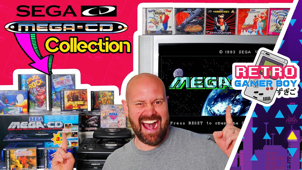 Sega CD - Mega CD Collection and Unboxing