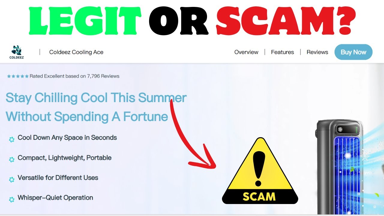Coldeez Cooling Ace Review - Legit Or Scam?