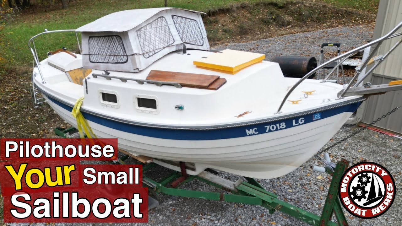 Designing a Pilothouse for a Small Sailboat | Sailboat Restoration | Boat Building (Ep60)