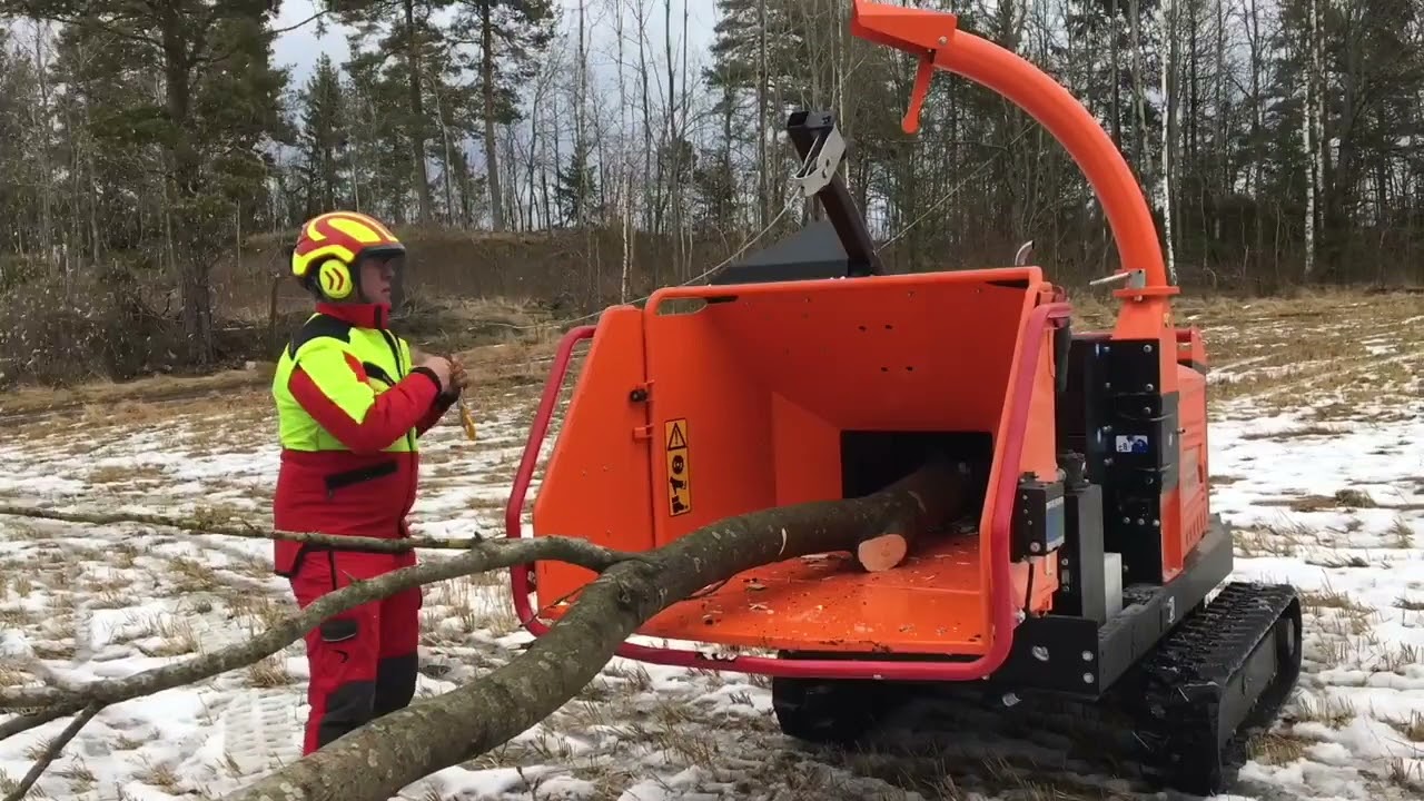 Hydraulisk winch för Timberwolf TW230VTR och TW280TFTR