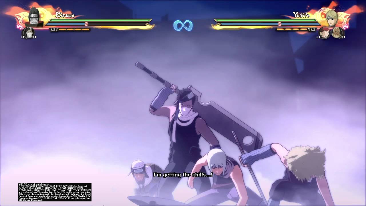 NARUTO SHIPPUDEN ULTIMATE NINJA STORM 4 - Seven Ninja swordsmen Team Ultimate Jutsu