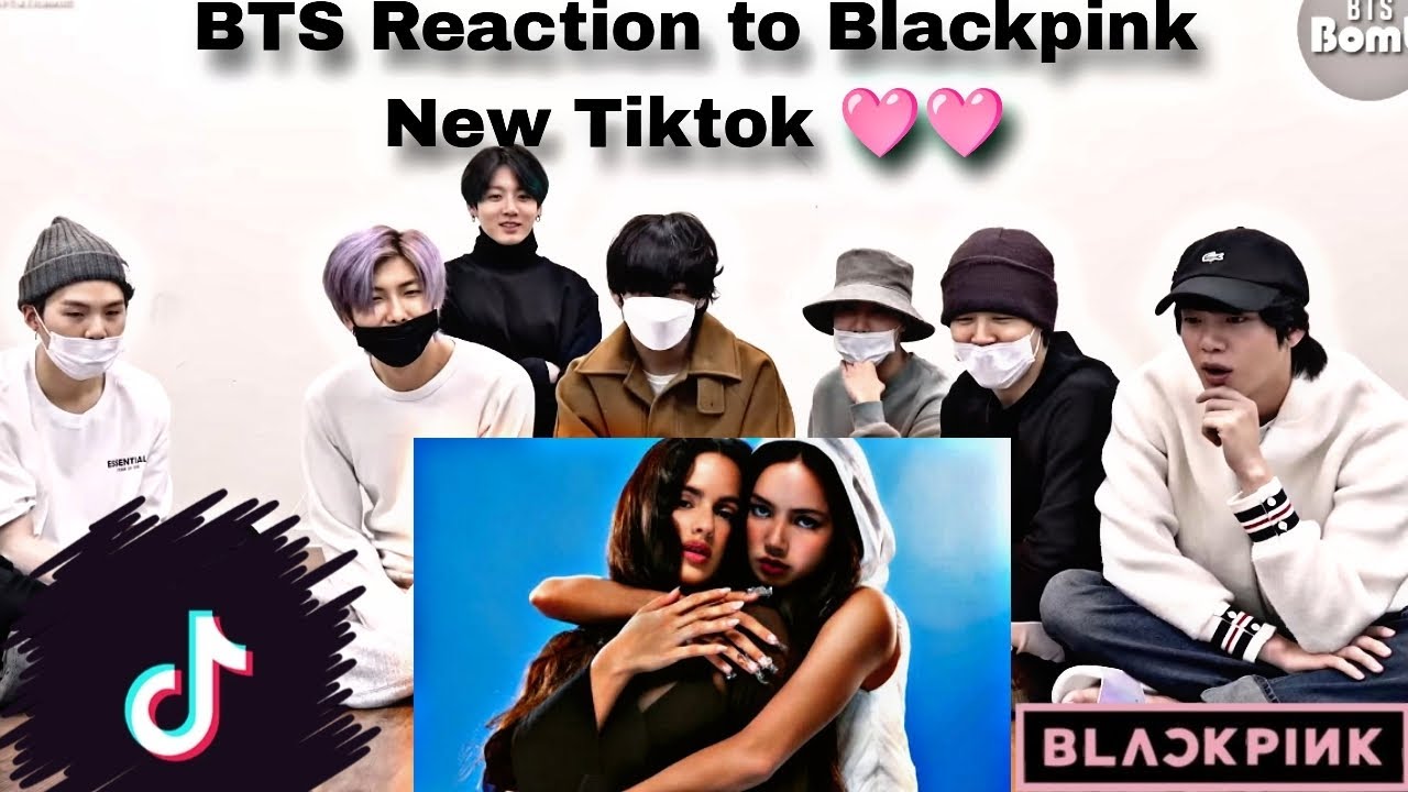 BTS Reaction to Blackpink Tiktok 🩷🫰 [Fan-made 🩷🩷]