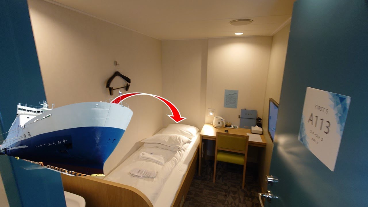 【大阪南港⇒新門司港🚢名門大洋フェリーふくおか】ファーストＳ洋室（定員１名）禁煙への乗船と🧳プチ大阪めぐり 旅行Vlog【CC：字幕】