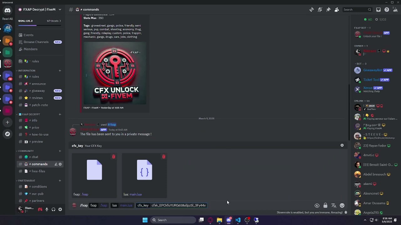 [FiveM] How to Decrypt Keymaster Fxap Files