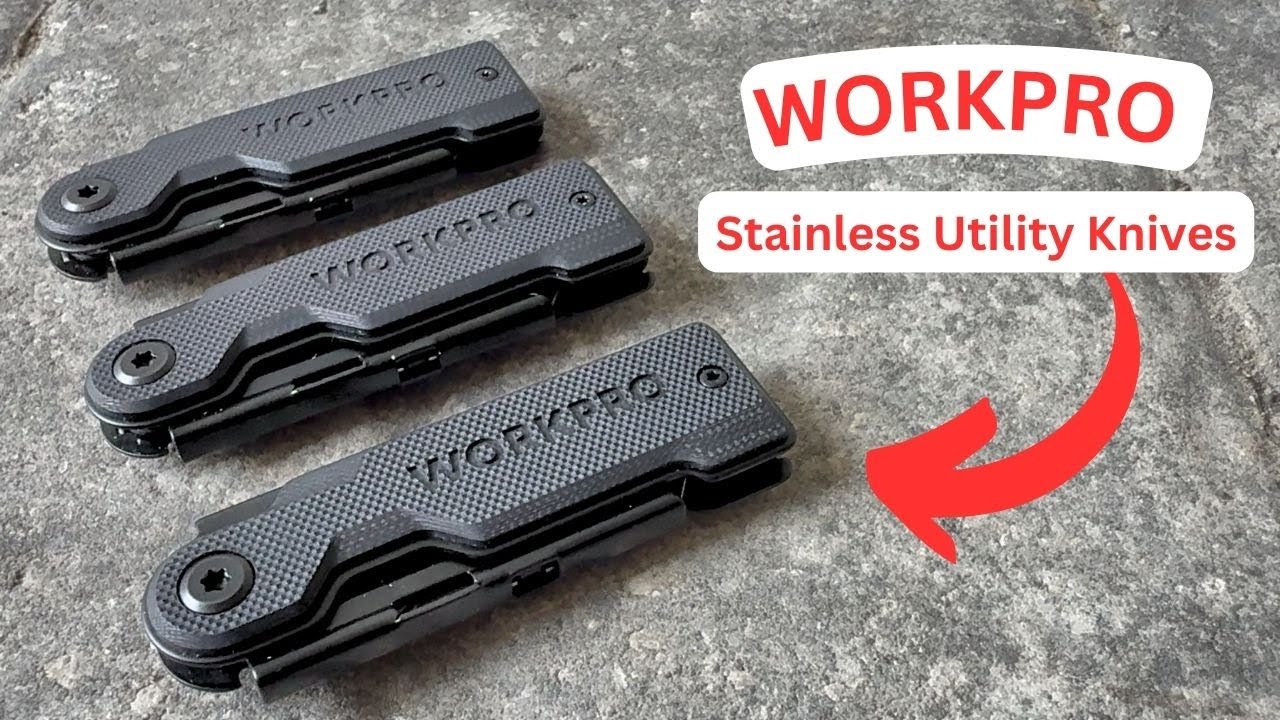 3-PACK Folding Utility Knives That WORK as Hard as You Do 🔪💥 | Quick Change & Ultra Durable!