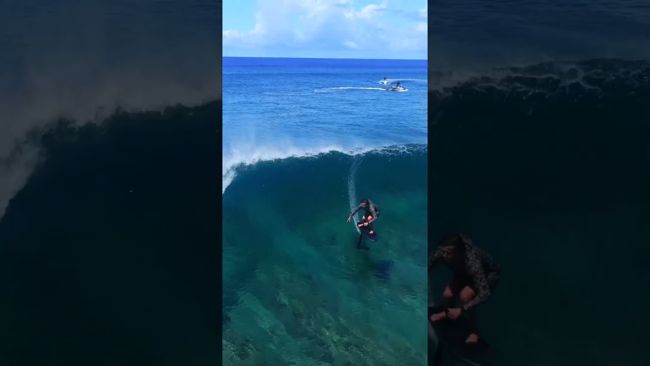 На серфборде такой участок бы не прошёл 😀