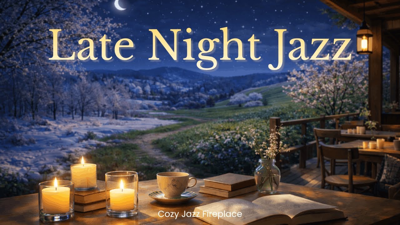 Late Night Focus Piano 🌙 – Calm Jazz for Quiet Study